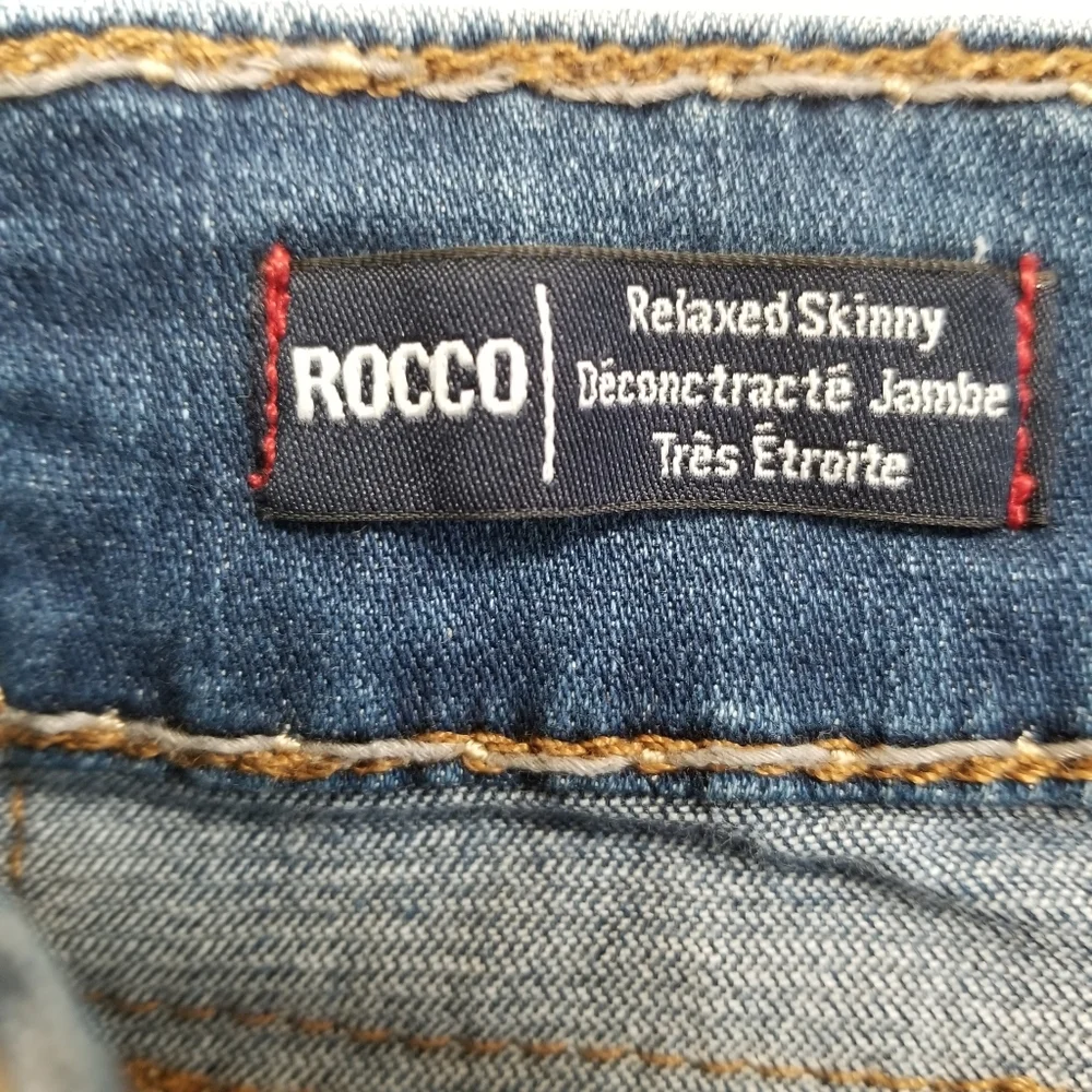 True Religion Rocco Relaxed Skinny Jeans Size 38